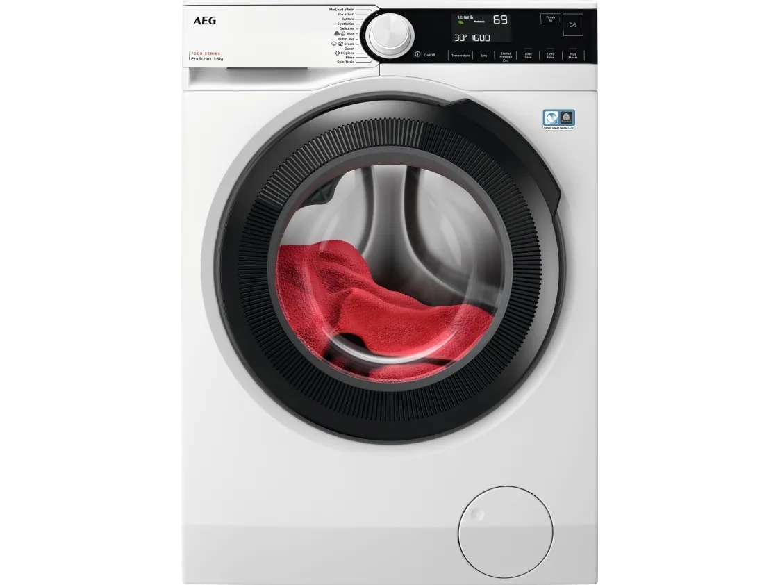 AEG 7000 Series LR734H86L - Vaskemaskine - bredde: 59.7 cm - dybde: 66 cm - højde: 84.7 cm - frontbetjening - 60 liter - 8 kg - 1600 rpm