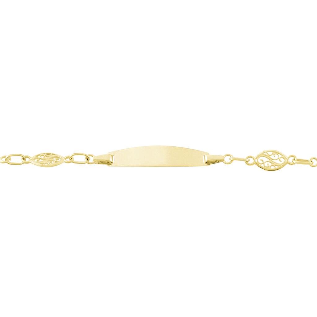 Bracelet Identitée Andras Or Jaune