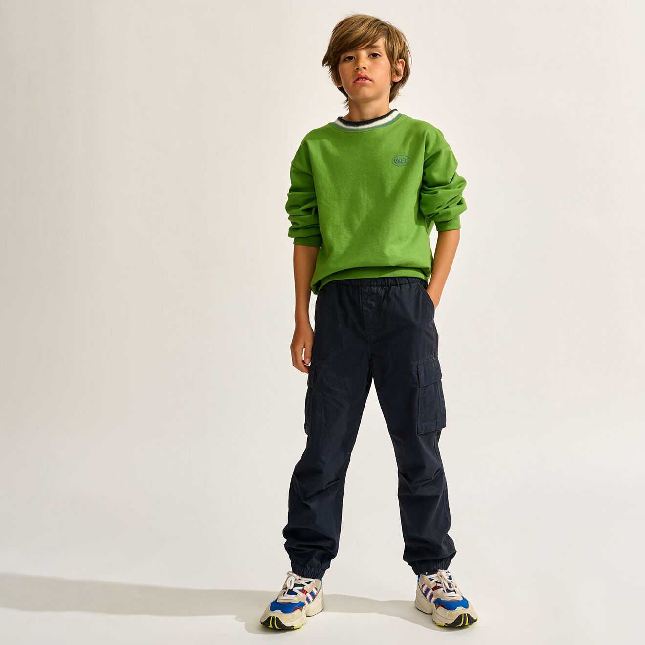 Bellerose Pantalon cargo Pazy marine