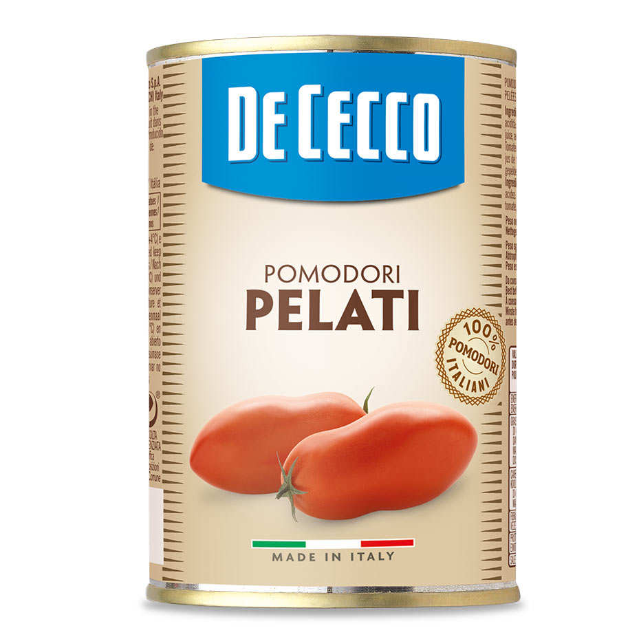 Tomates longues pelées De Cecco