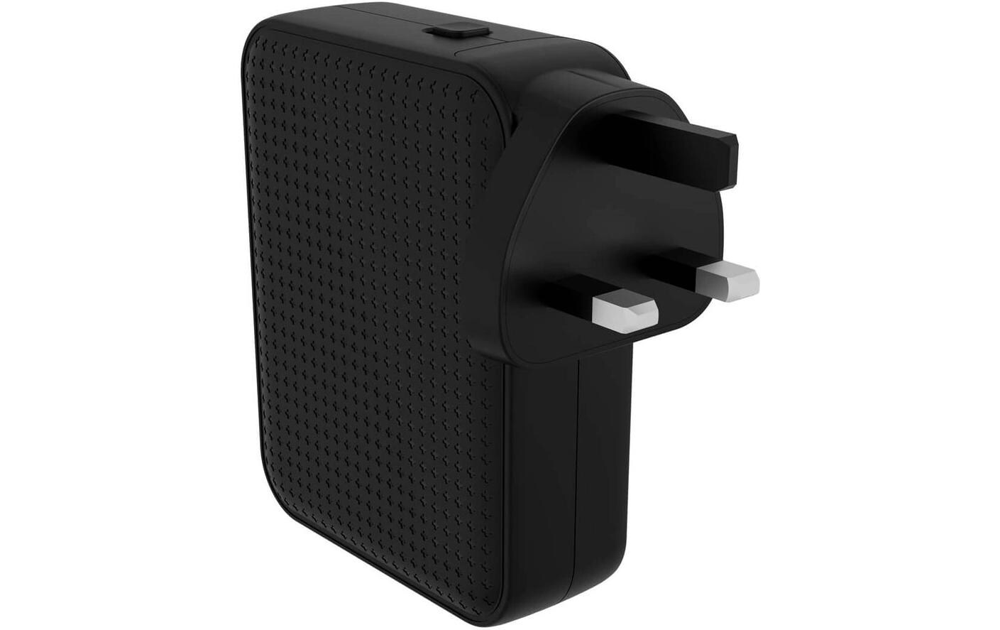 USB-Wandladegerät Hyper Juice USB-C GaN 145 W SchwarzKompaktes GaN-Reiseladegerät mit 4 Anschlüssen