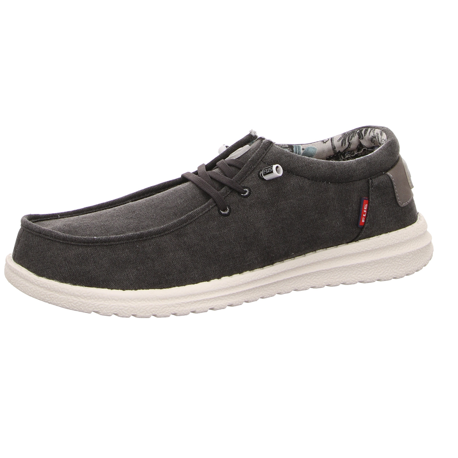 Fusion Schnürhalbschuh schwarz