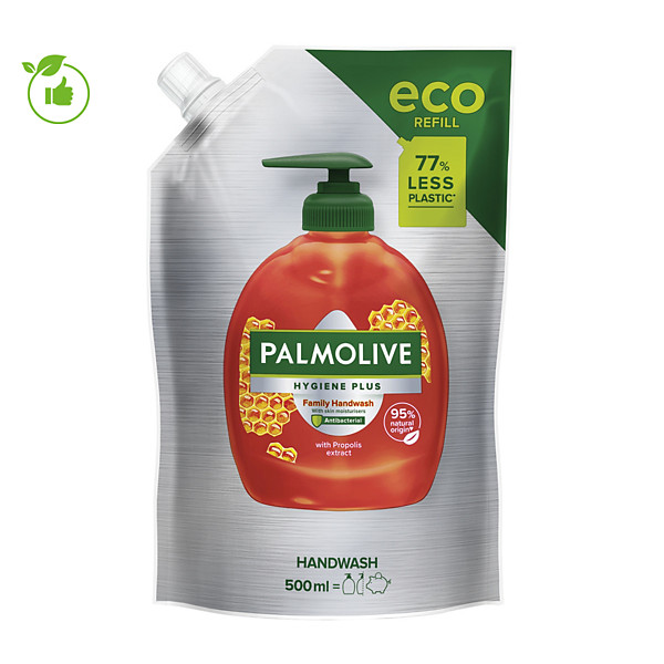 Recharges de savon Hygiène Plus Palmolive 500 ml, lot de 2