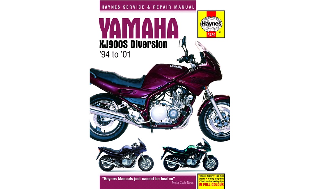 Værkstedshåndbog, XJ900S Diversion 94-01