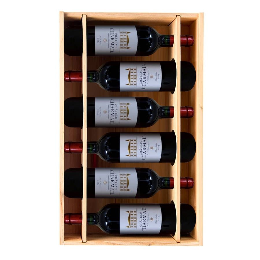 Château Charmail 2018 - 6 bouteilles & Caisse bois