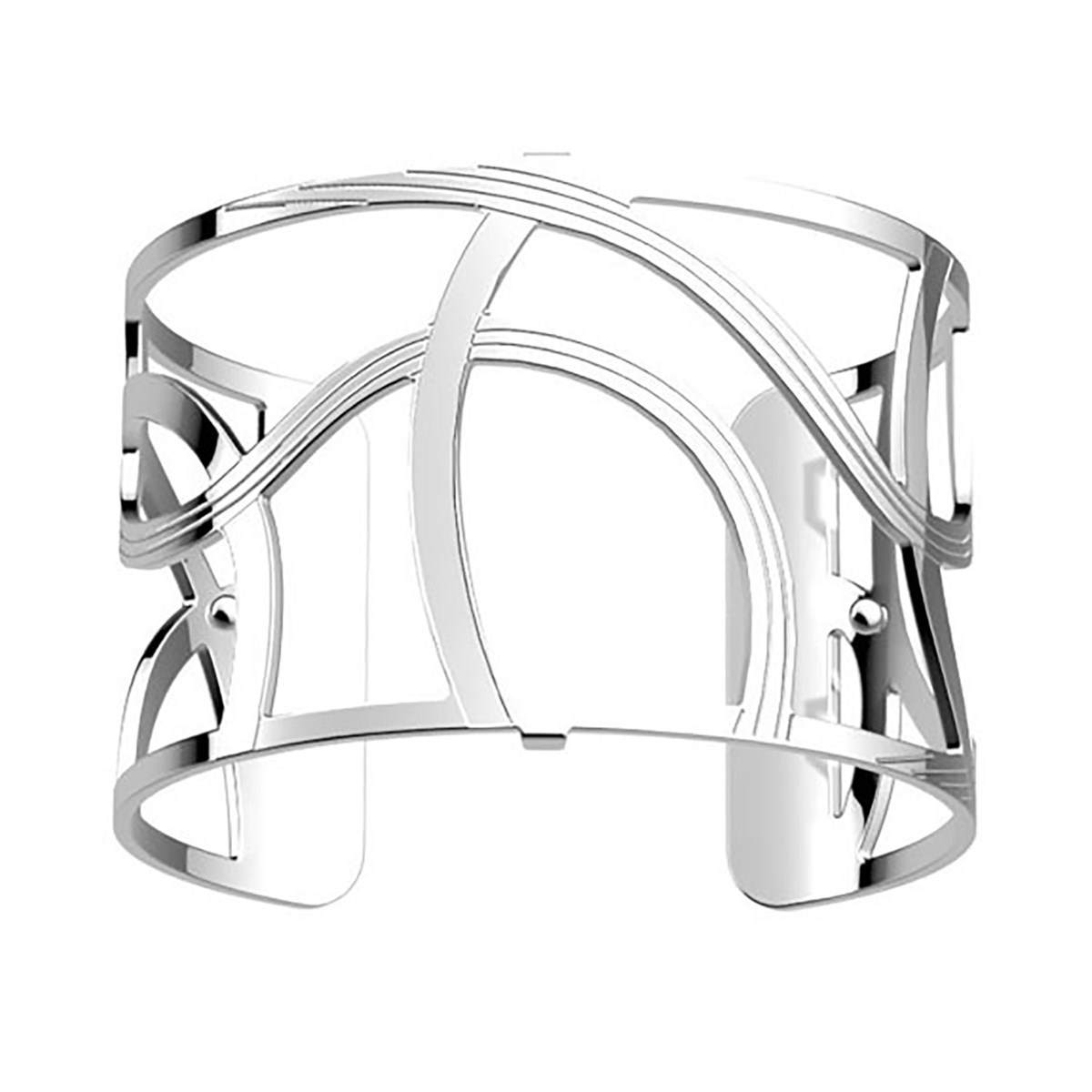 Bracelet Les Georgettes Enlacement argenté 40mm