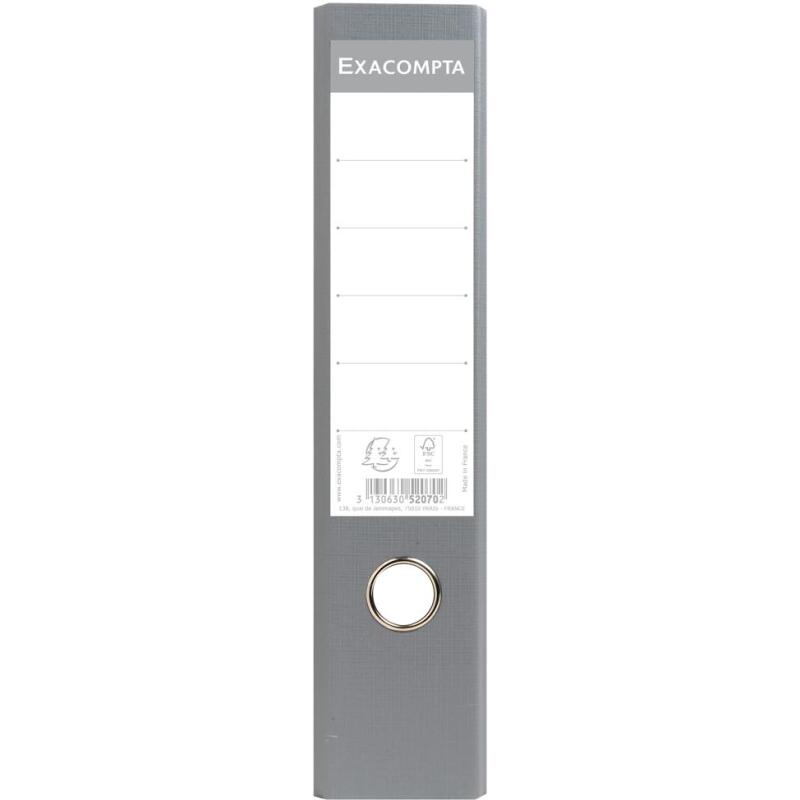 Classeur à levier cartonné Exacompta A4 - Dos 7 cm