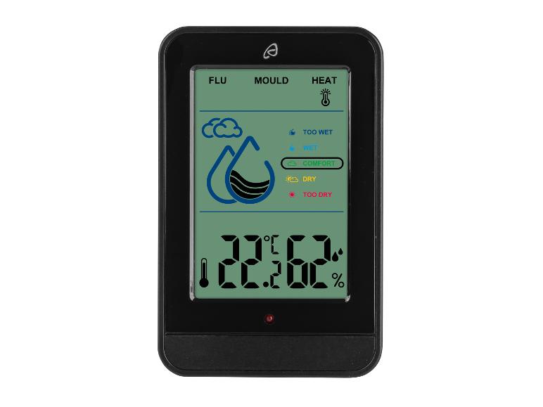 Klimaatstation met schimmeldetector