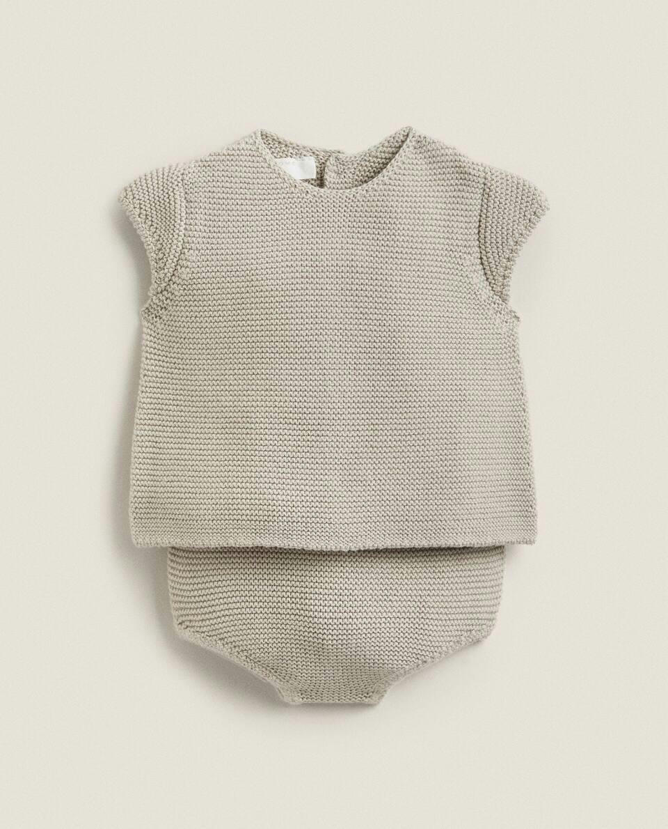 Conjunto de tricô