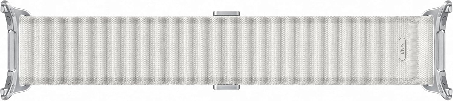 Galaxy Watch Ultra (47mm) Trail Band Stoff Armband (GP-SVL70MWEGEU) - White Sand (Weiss)