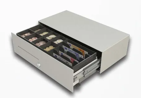 APG MICRO - Elektronisk pengeskuffe - hvid