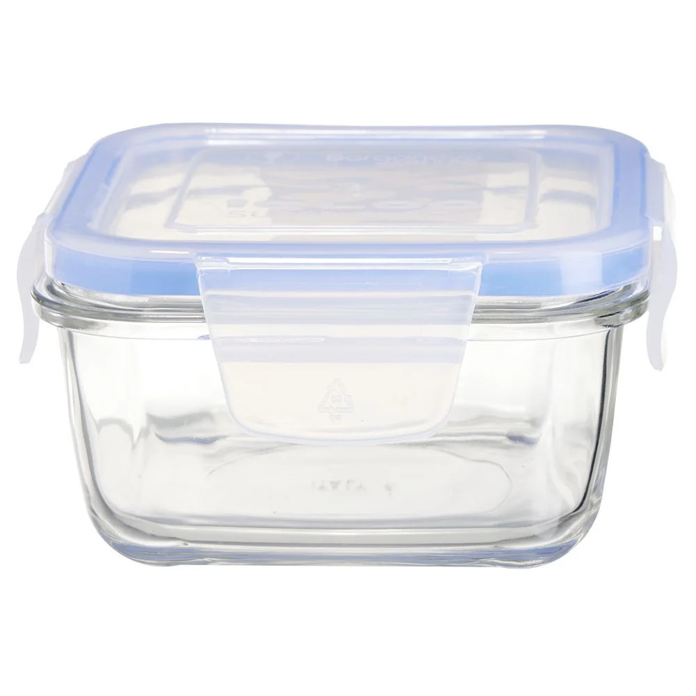 Boîte de conservation en verre hermétique L17xl17xH8,6 cm