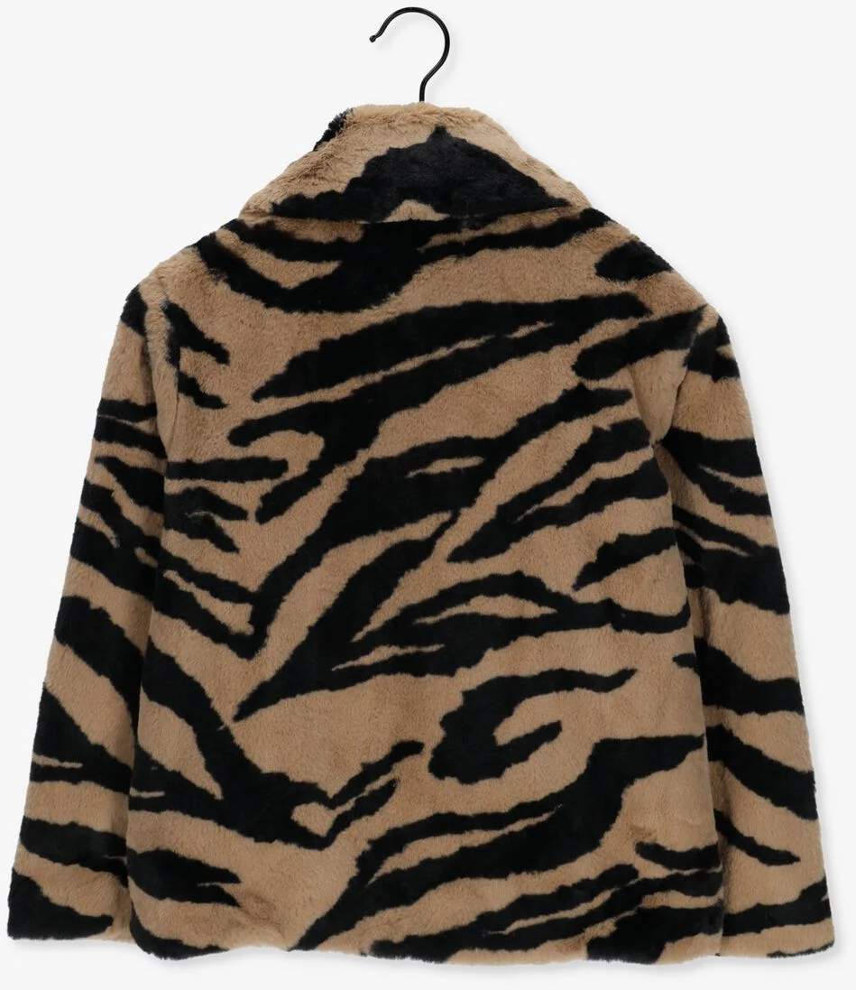 ZADIG & VOLTAIRE camel zadig & voltaire faux fur jas x16081