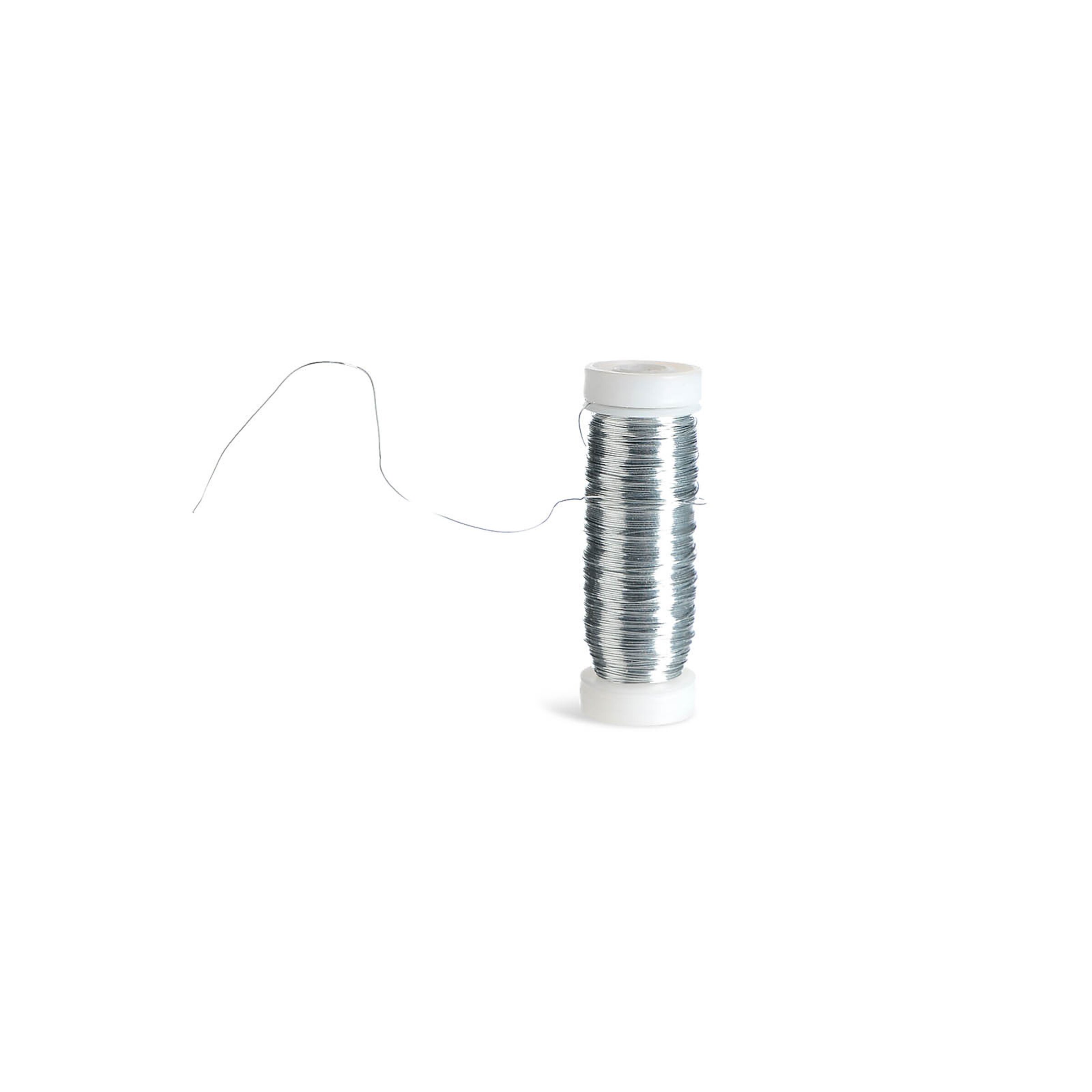 silber, L 6600 x ⌀ 0,03 cm