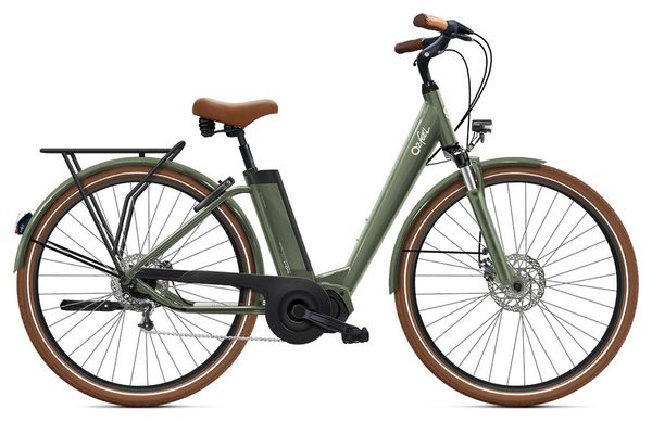 Vélo de Ville Électrique O2 Feel iVog Univ 6.1 Shimano Nexus 5V 400 Wh 28'' Vert Jade