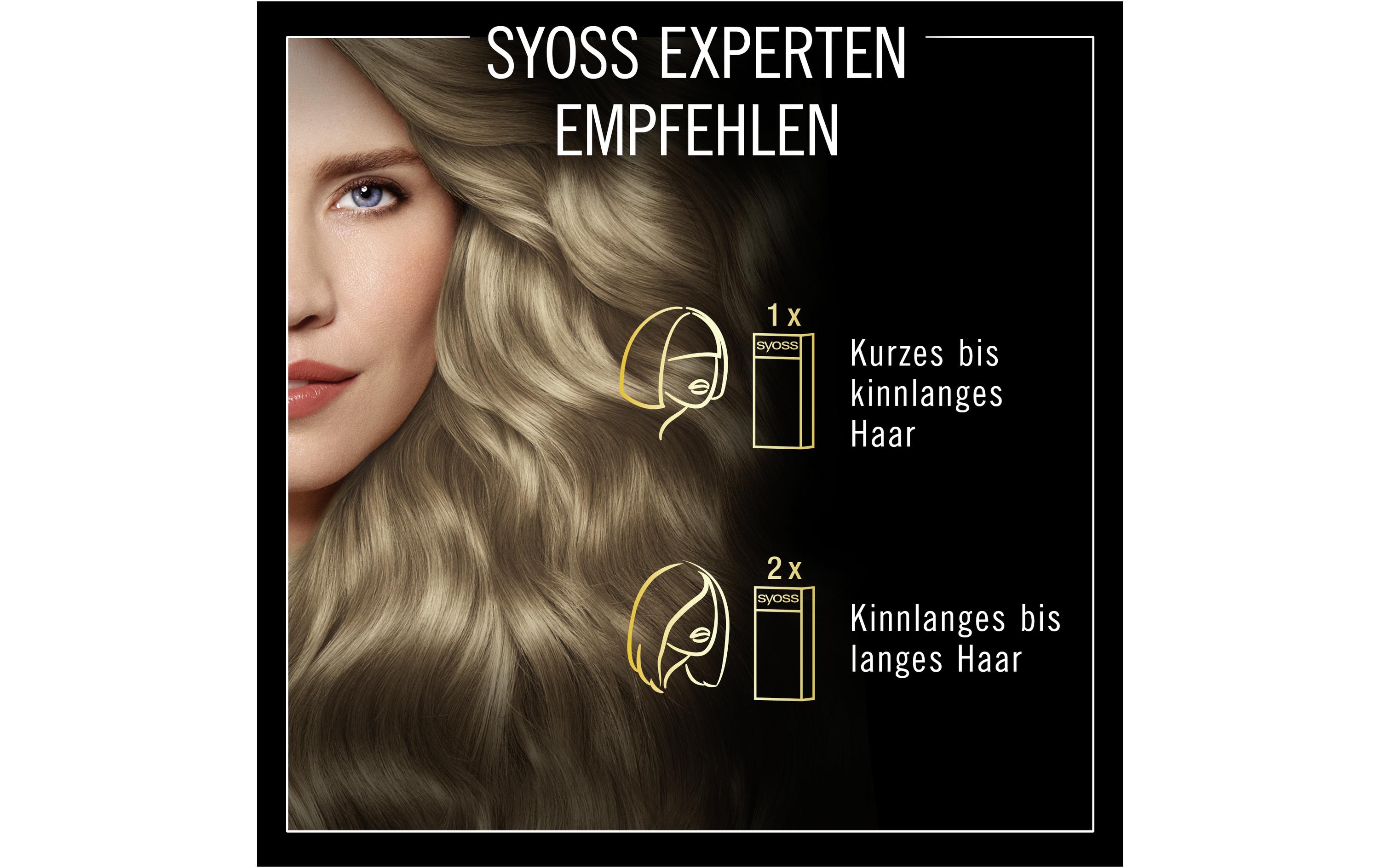Haarcoloration Oleo Intense 7-58 Kühles Beige BlondDauerhafte Haarfarbe mit pflegendem Öl, Coloration ohne Ammoniak