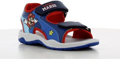 Super Mario Sandaler, Navy/Red