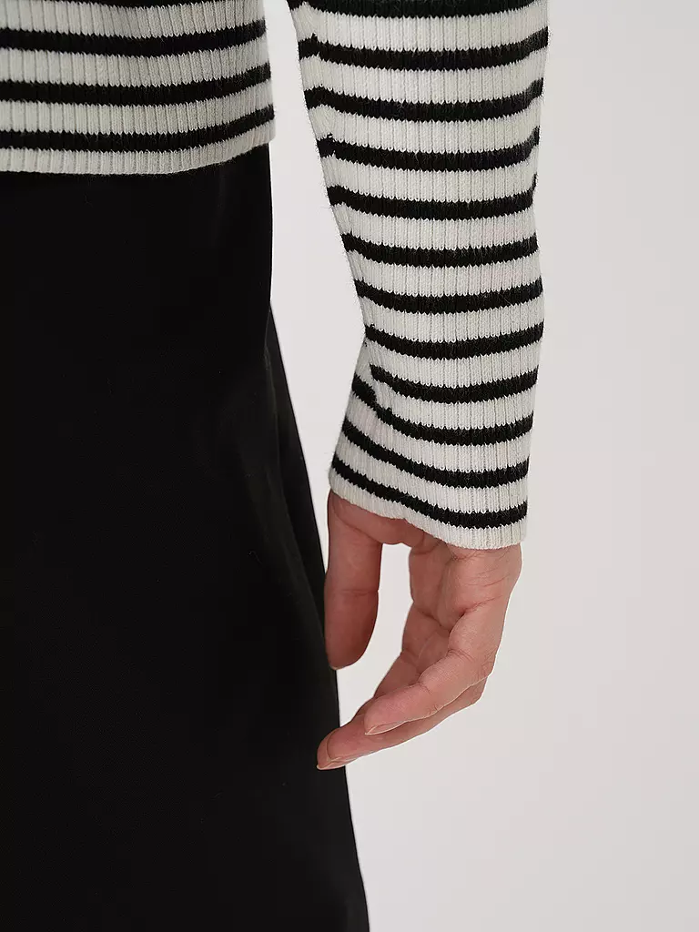 S.OLIVER Rollkragenpullover schwarz