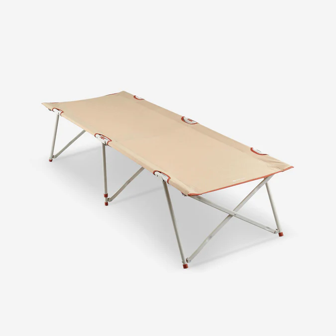 Decathlon Quechua - Cama de acampamento dobrável Quechua de 26