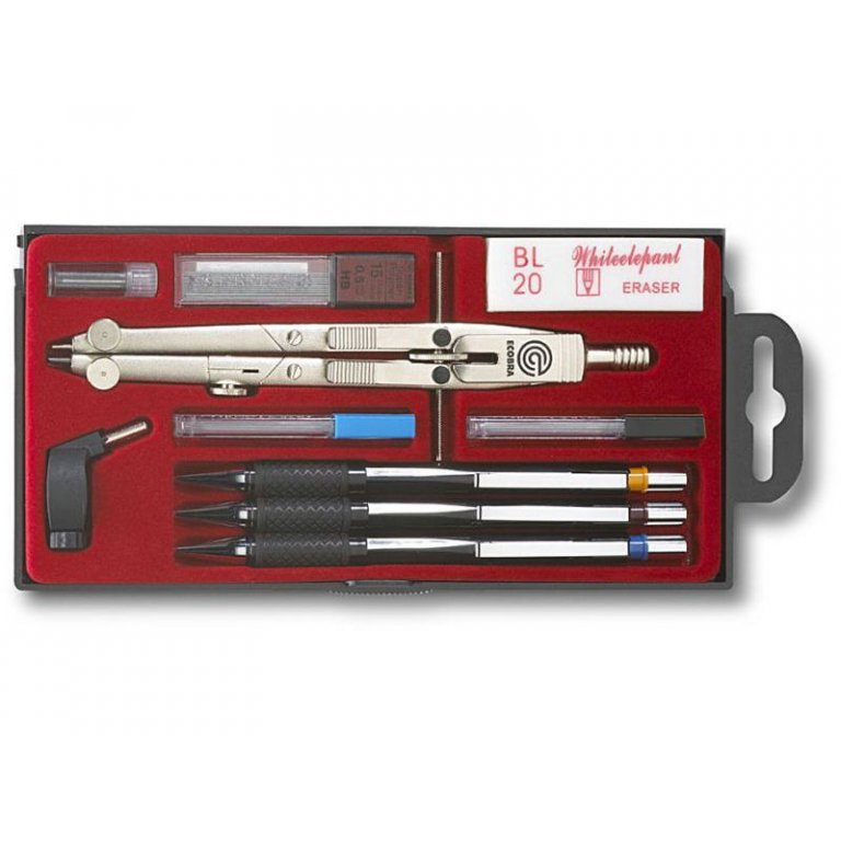 Ecobra Silver Master Schnellverstellzirkel-Set