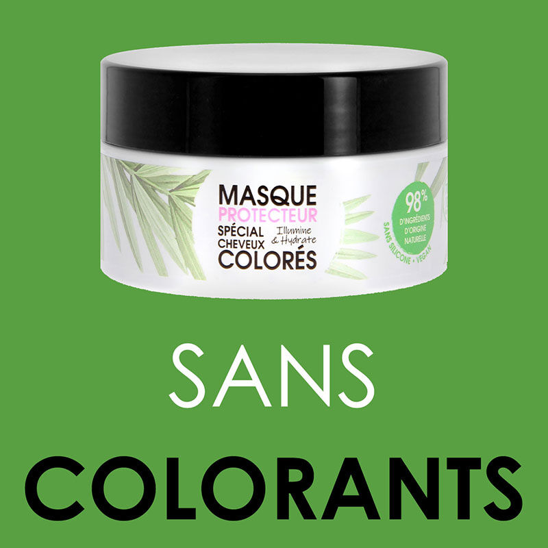 Masque protecteur cheveux colorés Gamme Nature