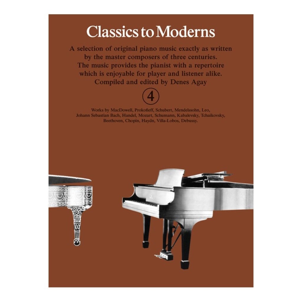 Yorktown Music Press Classics To Moderns 4 pianoboek