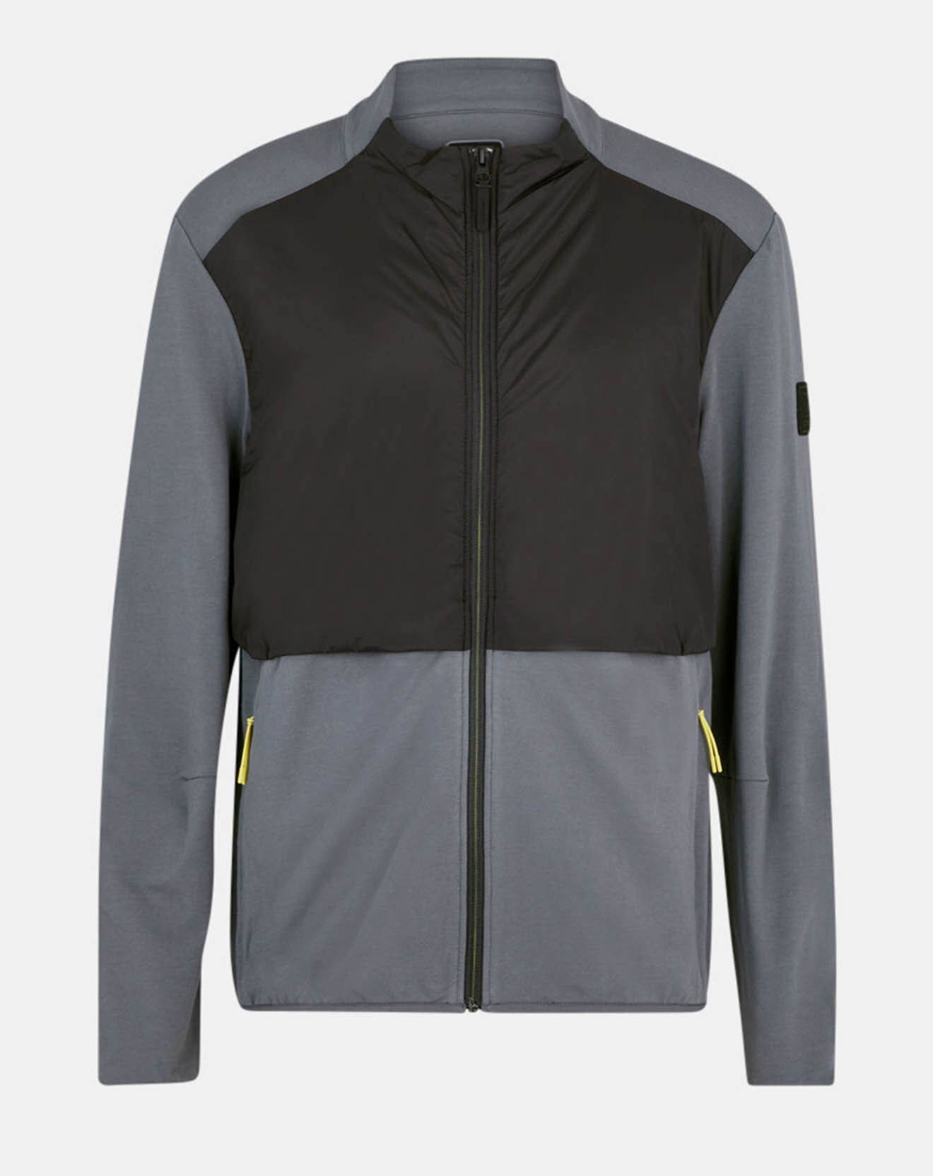 Hackett London Veste de survêtement zippée Amr Pro Down gris/noir