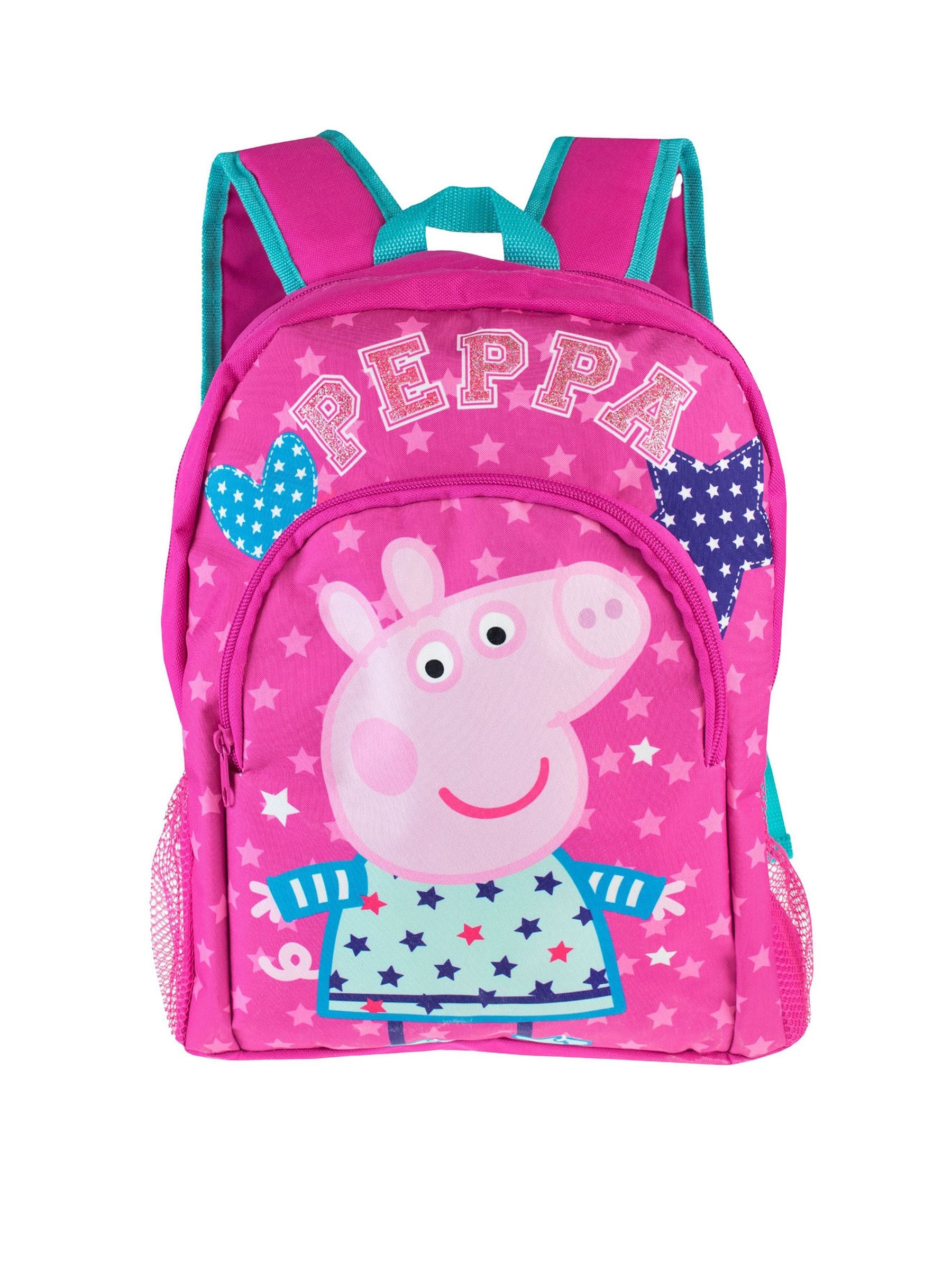 Character rugzak met sterren en hartjes van Peppa Pig
