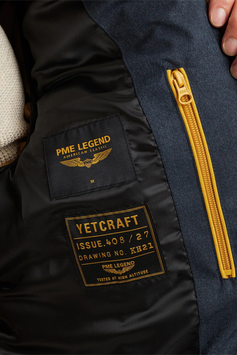 PME legend blauwe heren jas