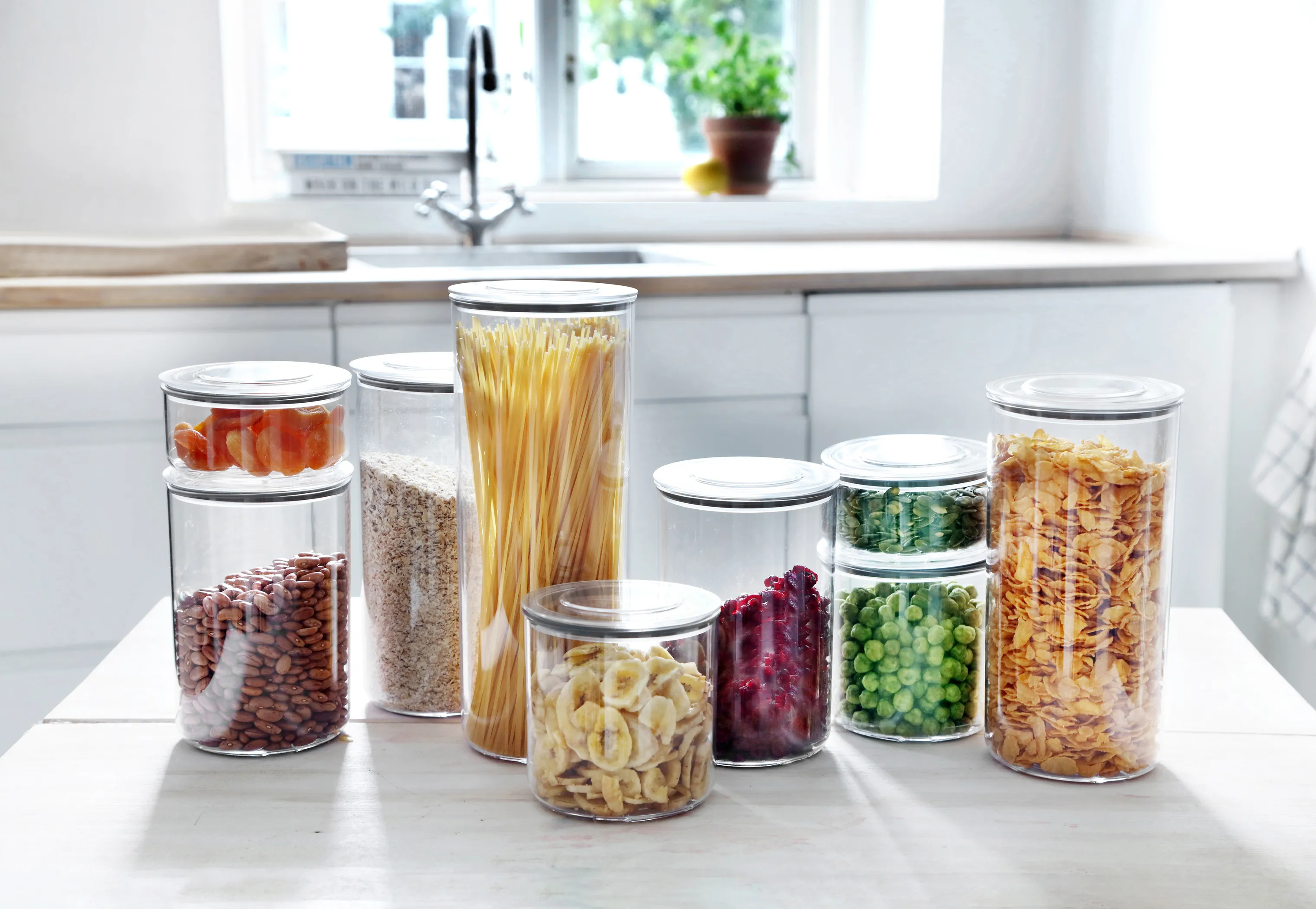 Cook & Baker Opbevaringsboks - 9 stk.