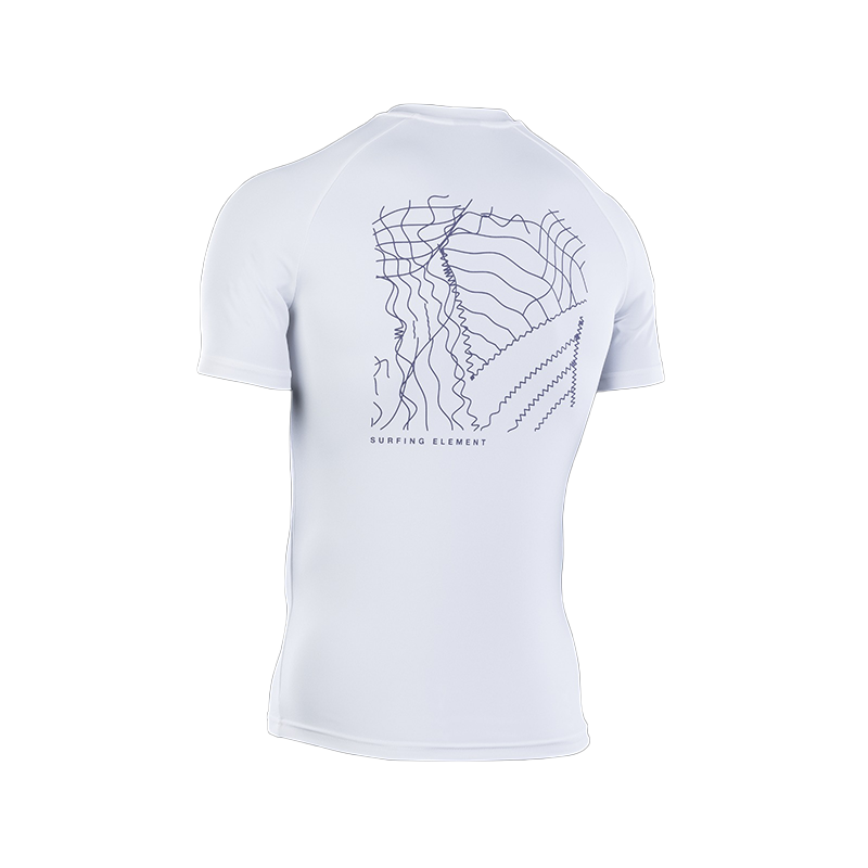 LYCRA ION MANCHES COURTES BLANC