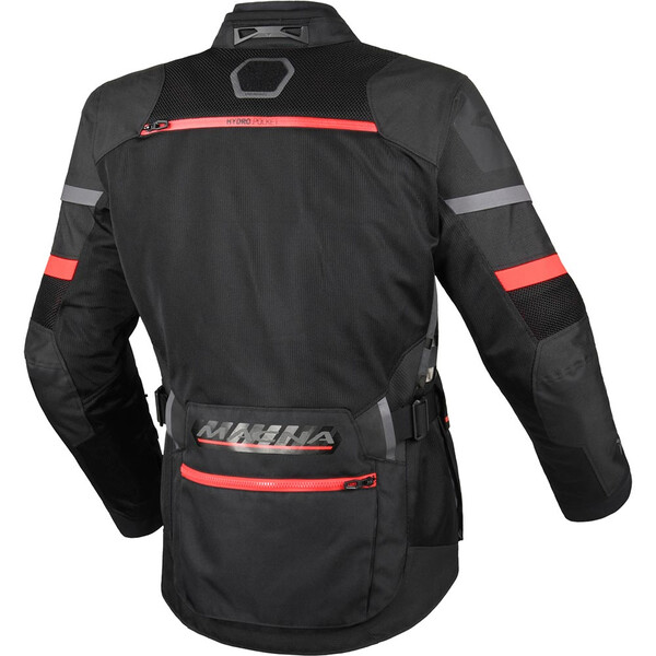 Macna - Veste Captane Noir / Rouge fluo
