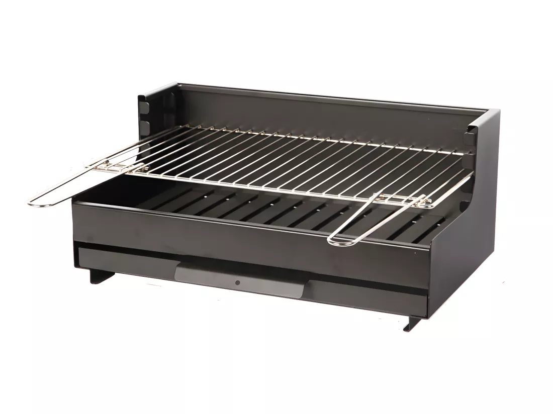 Barbecue charbon Original Vulcain Acier 54 x 32 cm - Le Marquier
