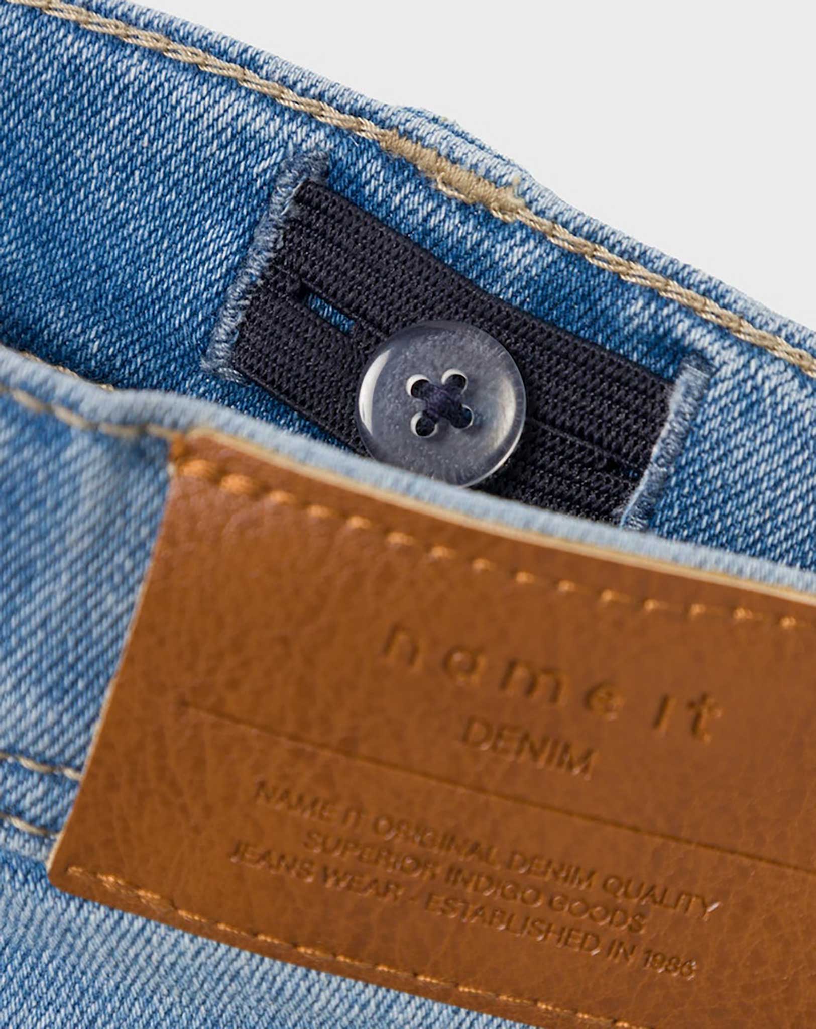Jeans NMMSILAS XSLIM 7608-IO in light blue denim