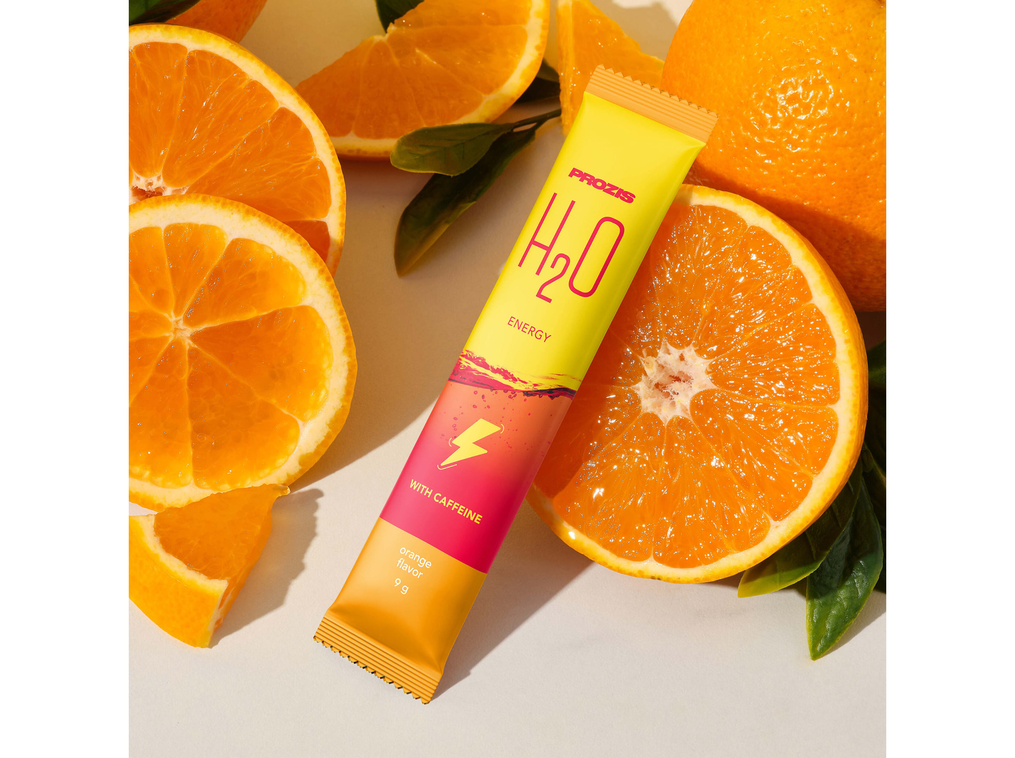 BEBIDA INSTANTANEA H2O PROZIS ENERGY LARANJA 72 G ( 8X9G)