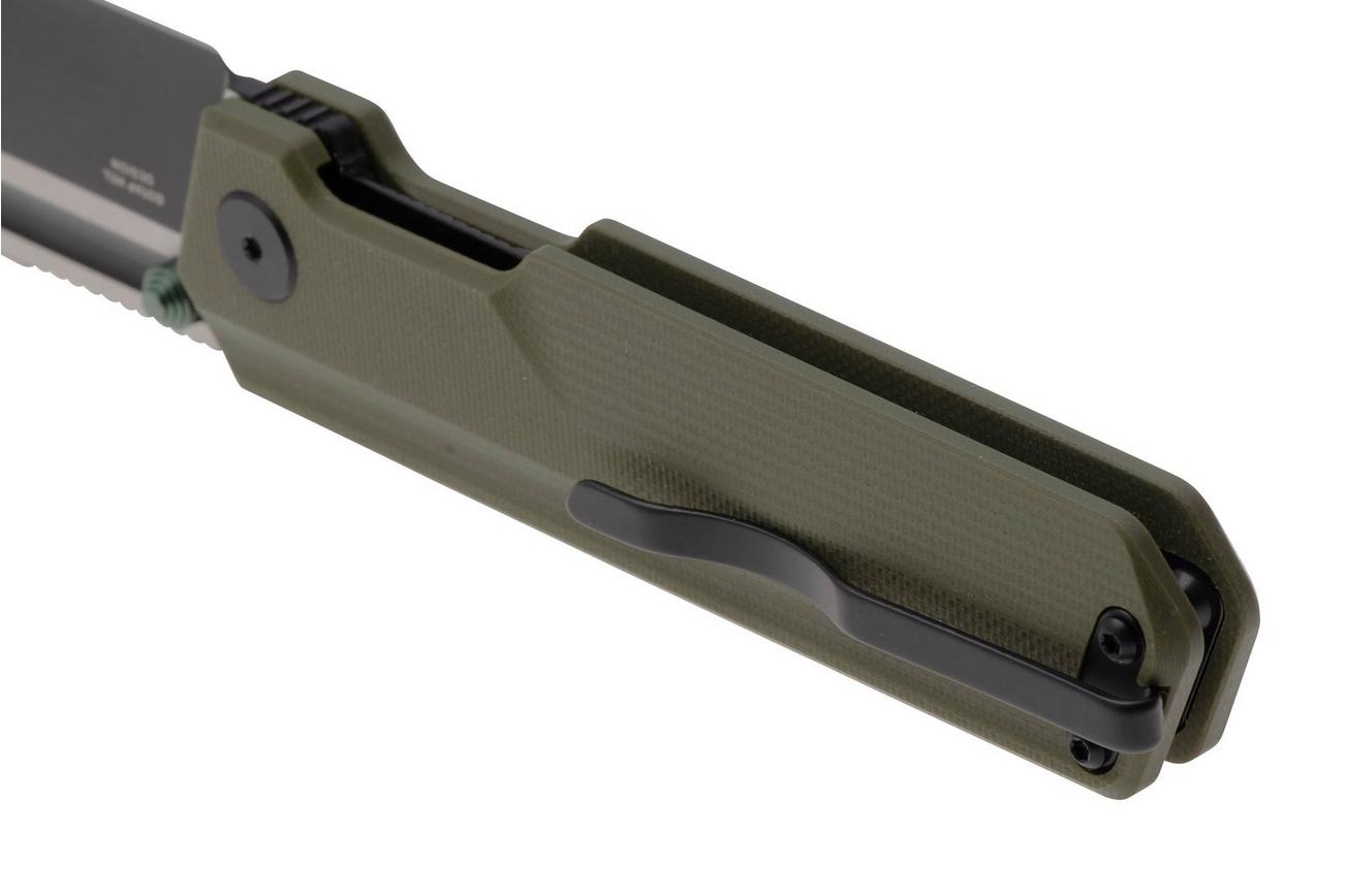 Bestech Tardis BG54C OD Green G10, zakmes, Ostap Hel design
