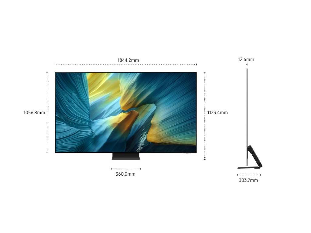TV OLED SAMSUNG TQ83S95FAEXXC (83'' 4K SMART TV AI 209CM)