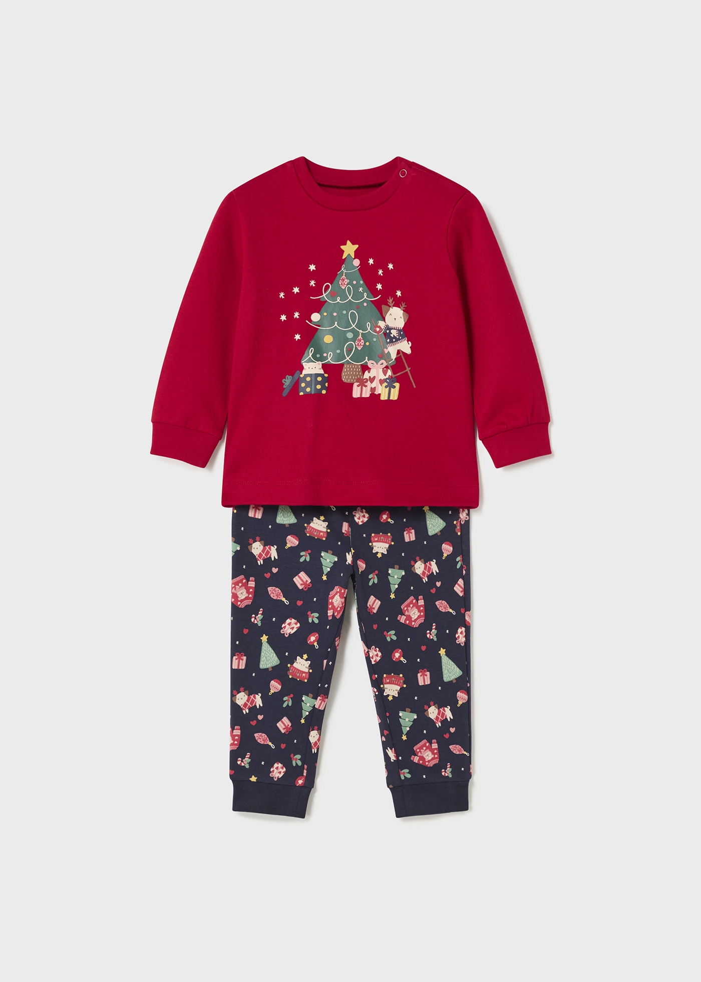 Pijama de bebê Better Cotton com bolsa