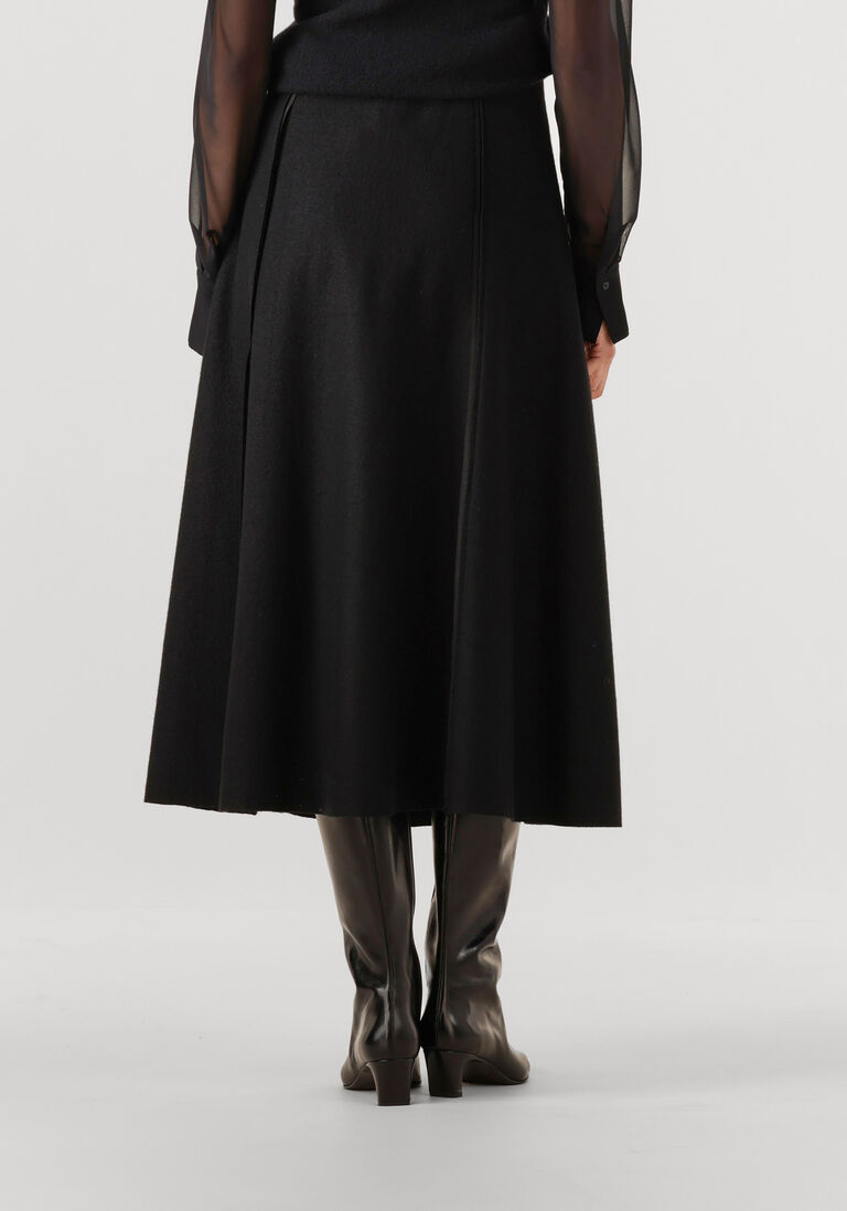 zwarte marc cain collection midirok zc 71.19 j30