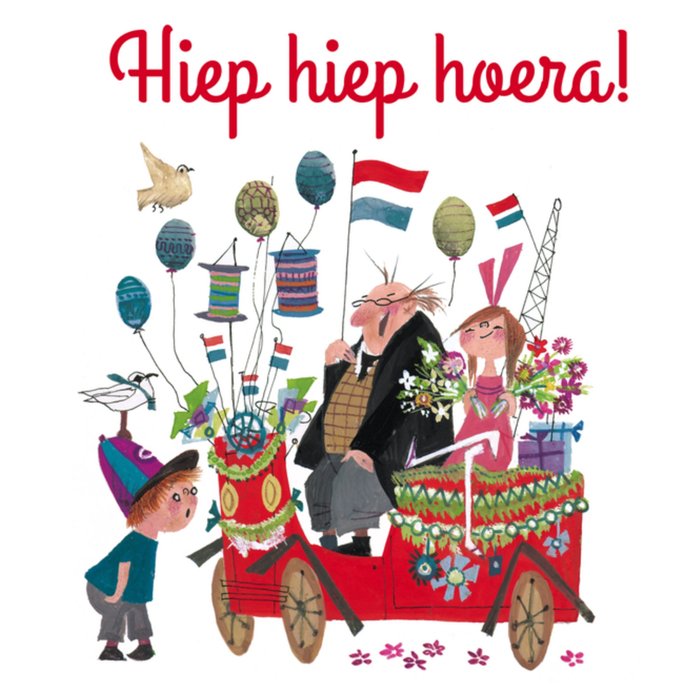 Fiep Westendorp | Verjaardagskaart | Pluk van de pettenflet