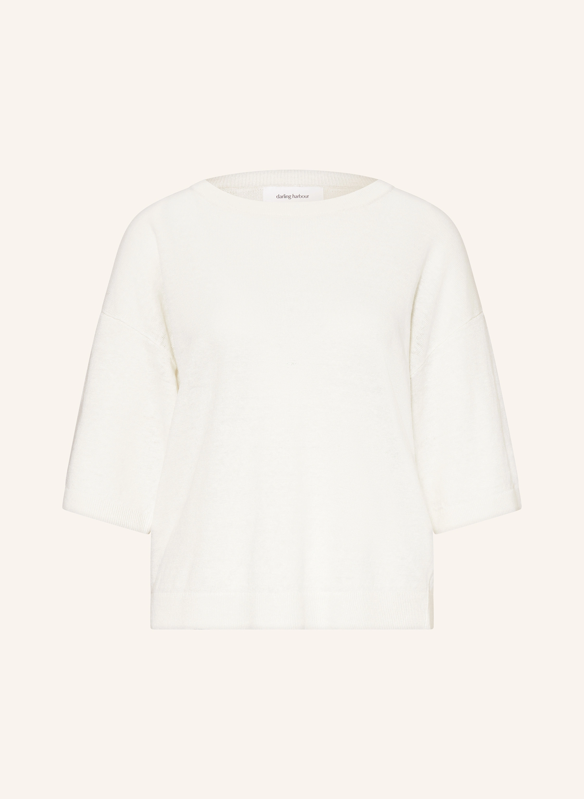 darling harbour Strickshirt aus Leinen