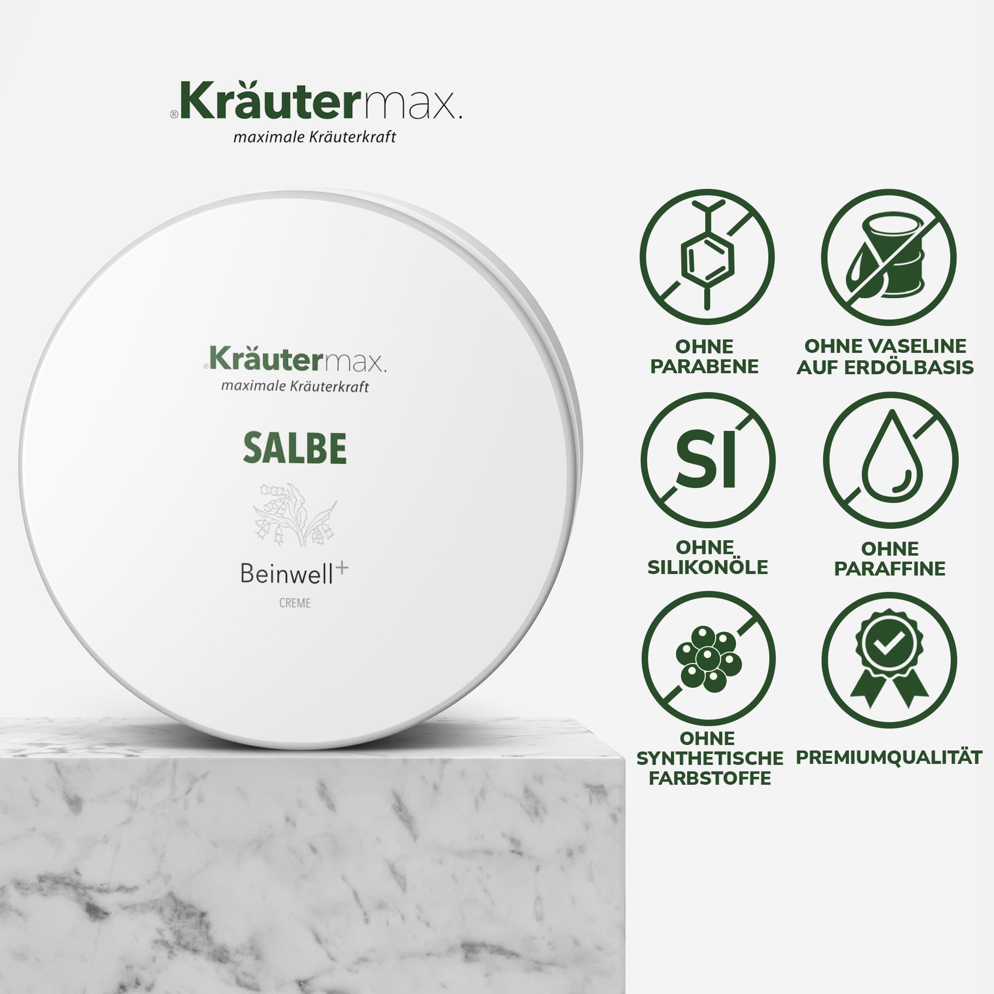 Kräutermax Salbe Beinwell plus