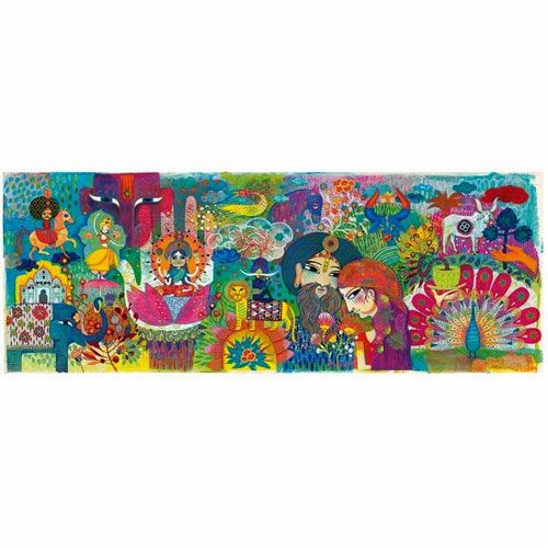 Djeco puzzel het magische india (1000st) DJ07649