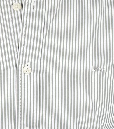 McGregor Overhemd Poplin Streep Sage Groen MM242.6001.05-5107 kopen