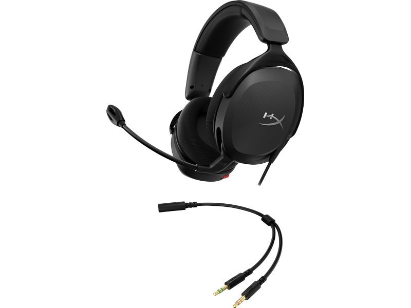 HyperX Headset Cloud Stinger 2 Core Schwarz Komfortables Gaming-Headset für PCs