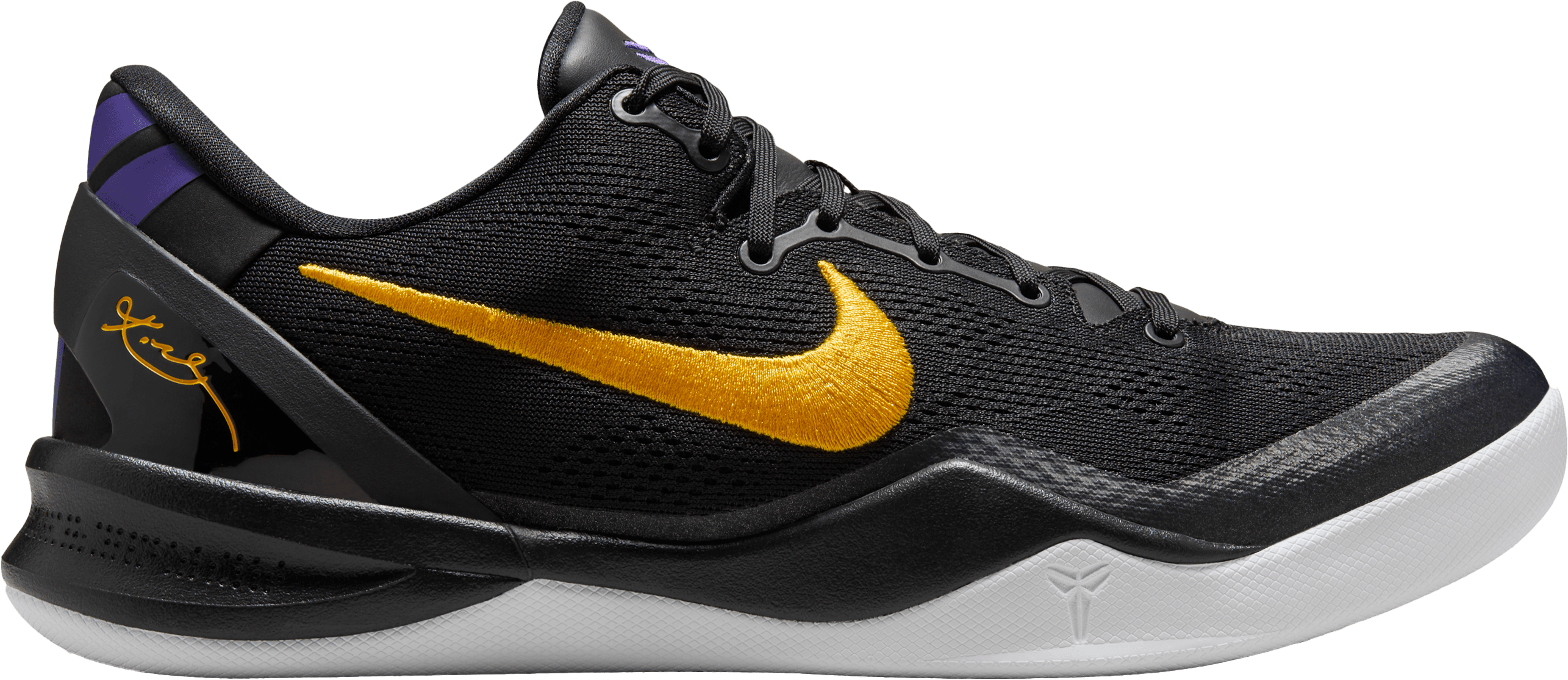 Nike Kobe VIII Protro Schuh Schwarz F001
