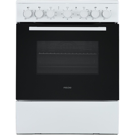 Cuisinière vitrocéramique Proline PCC6060 Blanc