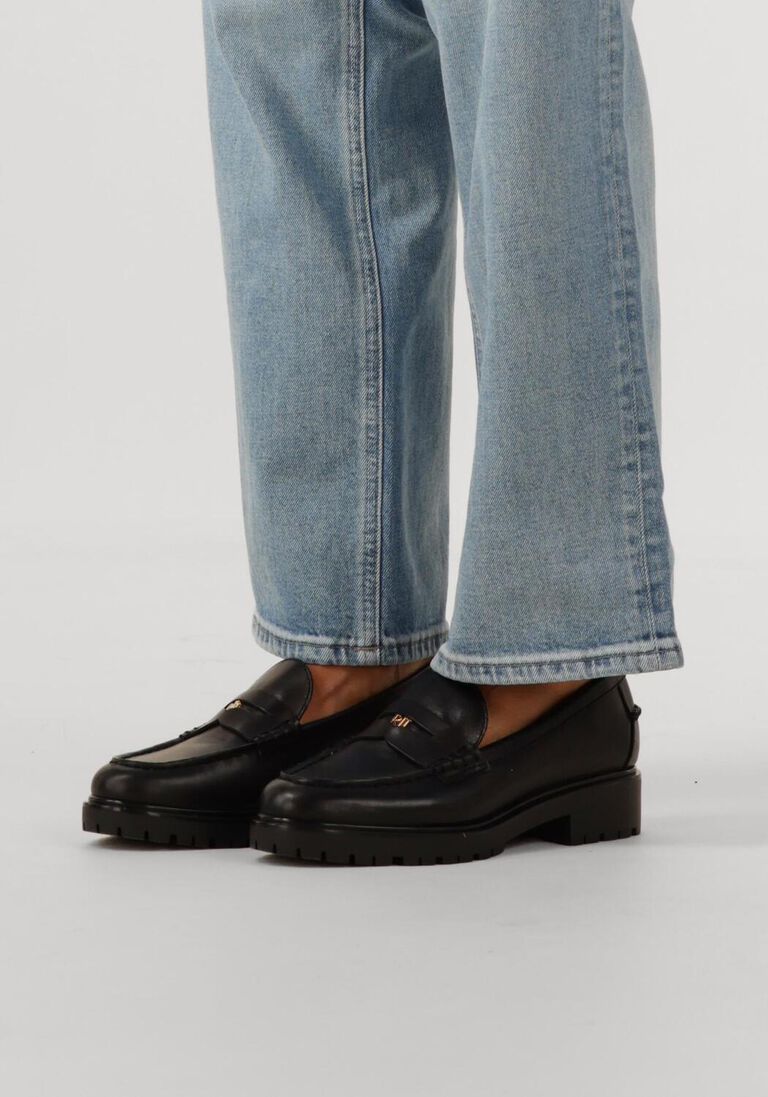 zwarte lauren ralph lauren loafers marli
