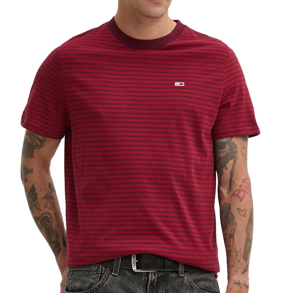 Tommy Hilfiger T-shirt Rouge Homme Tommy Hilfiger Entry