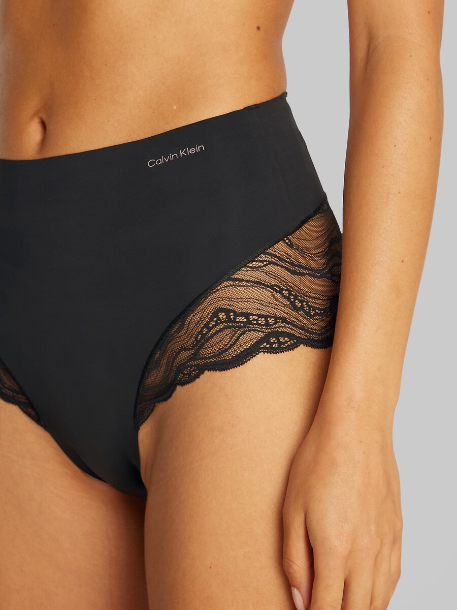 CALVIN KLEIN ROUPA ÍNTIMA<br>Camisola de tamanho grande, Renda Elástica Sensual